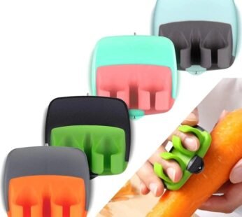 Hand Vegetable Peeler with Finger Grips