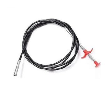 Sink drain cleaner  wire cable