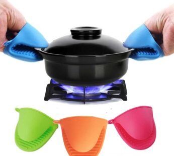 Silicone Heat Resistant Pot Holder Gloves Pack of 2