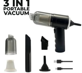 Mini USB Rechargeable Vacuum Cleaner 3in 1 for Home