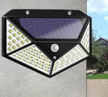 Solar Wall Lamp With Motion Sensor and Light